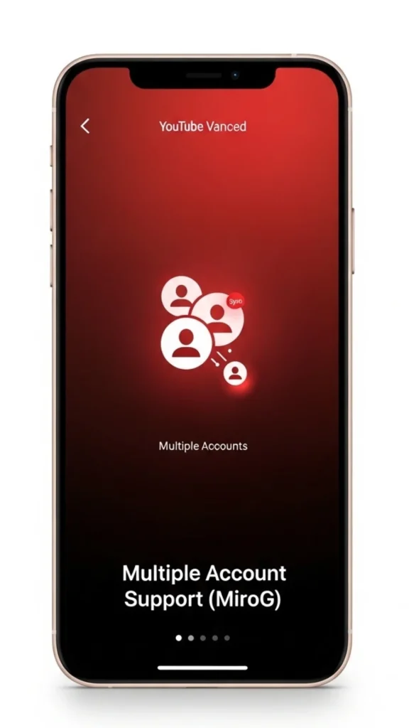 YouTube Vanced APK Download 2026 | No Ads & Background Play 8 Vanced YouTube Feature Multiple Account Support